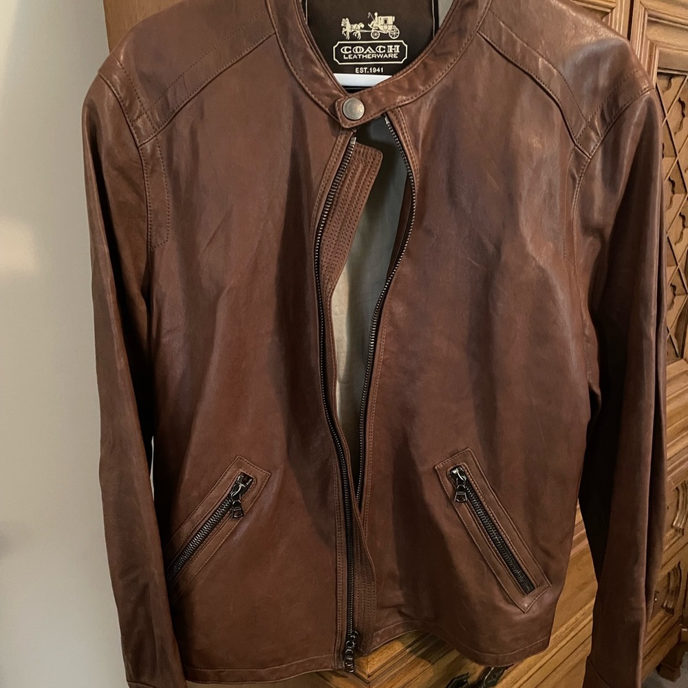 COACH Leather jacket